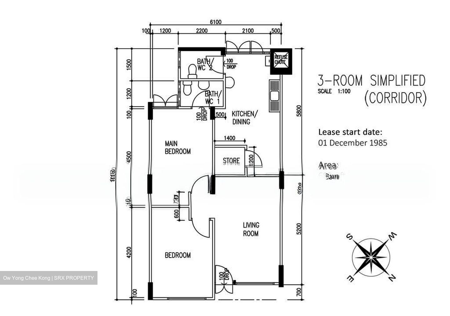 Blk 241 Serangoon Avenue 3 (Serangoon), HDB 3 Rooms #569267661